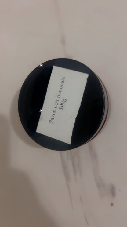 Savon Noir Naturel - Soin Exfoliant Corps et Visage